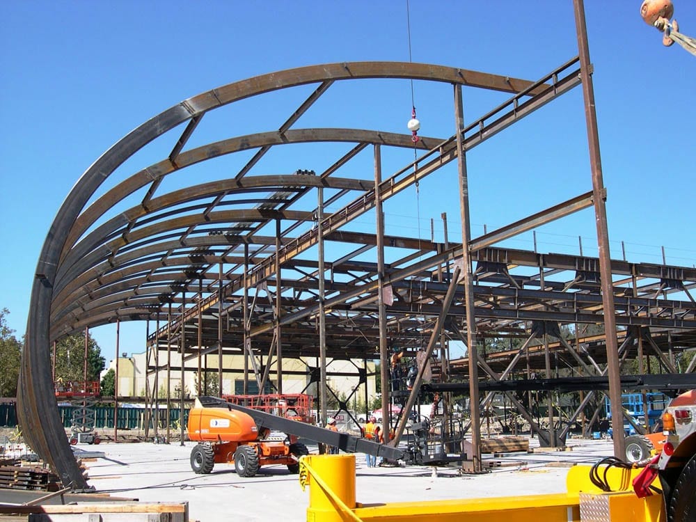 Advanced Bending Technologies architecturally exposed structural steel.
