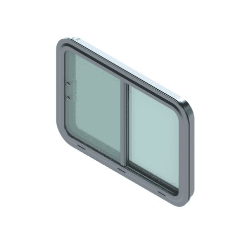 A rendering of the 1077 model window.