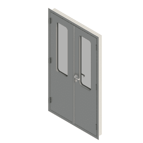 A rendering of the 1611 model door.